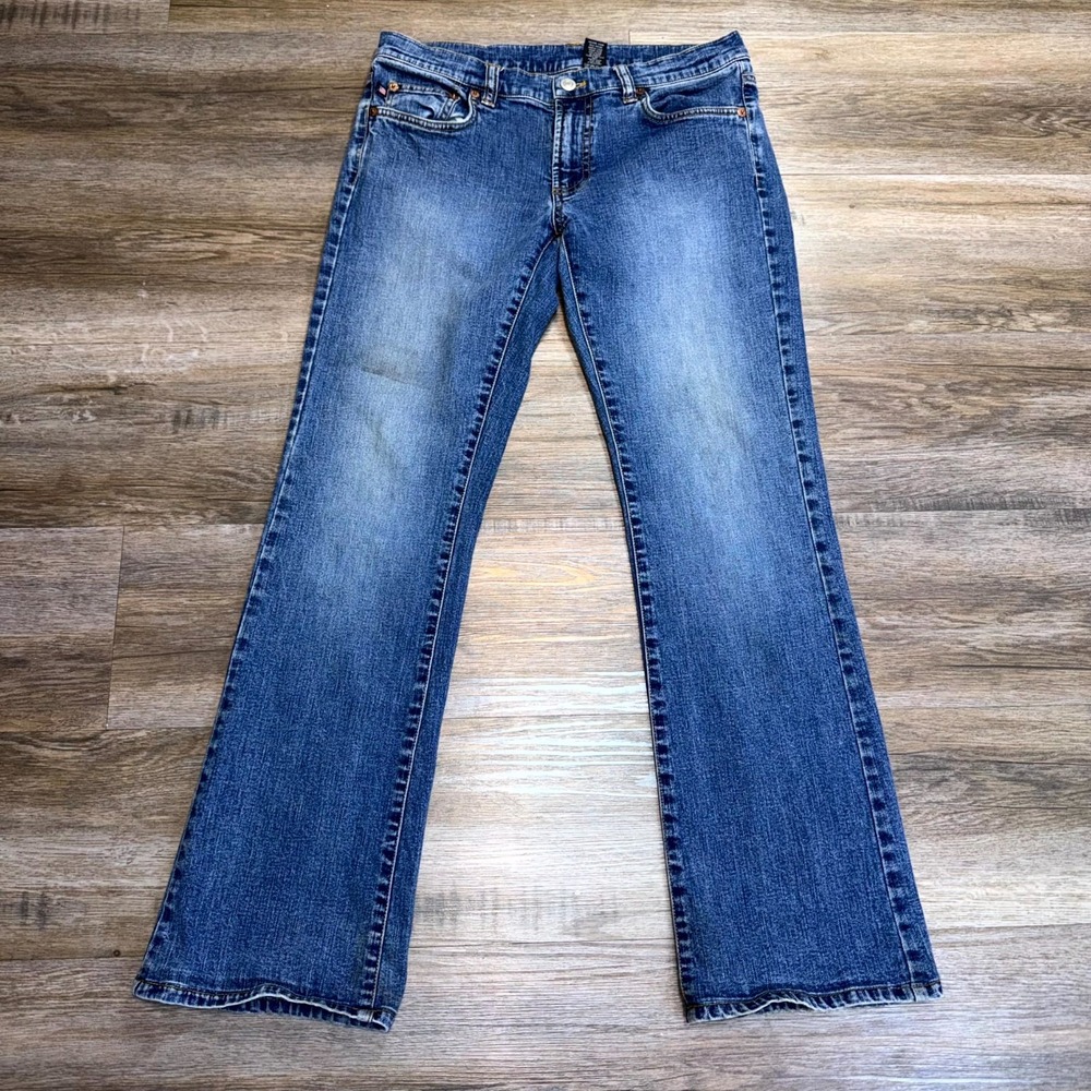 VTG Polo Jeans Co. Ralph Lauren Denim Bootcut Jeans Womens 6 Medium Blue Wash
